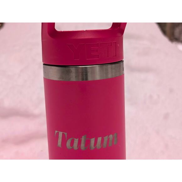 YETI Rambler 18oz Bottle with Straw Cap - Pink - Picture 6 of 7